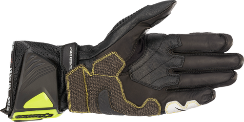 Alpinestars GP Tech V2 S Gloves - Black/Fluo Yellow/White/Fluo Red - 3XL