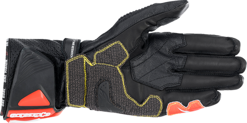Alpinestars GP Tech V2 S Gloves - Black/White/Fluo Red - XL