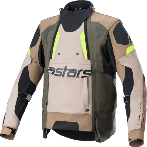 Alpinestars Halo Drystar® Jacket - Black/Sand/Yellow - XL