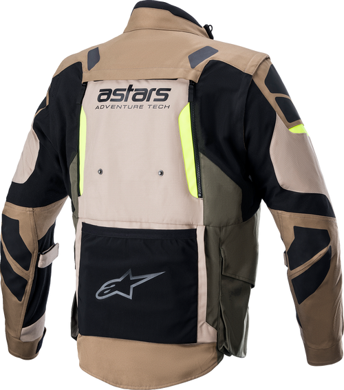 Alpinestars Halo Drystar® Jacket - Black/Sand/Yellow - XL