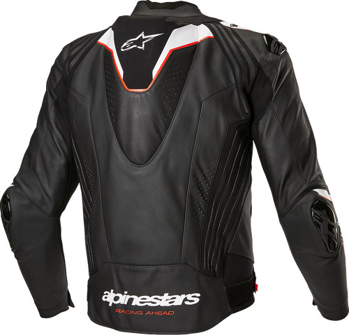 Alpinestars Missile v3 Ignition Leather Jacket - Black/White - US 40 / EU 50