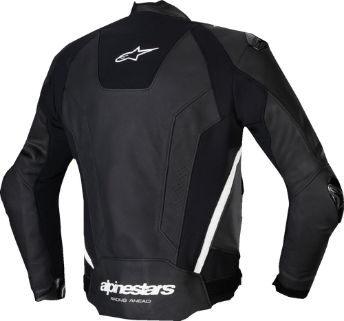 Alpinestars Missile v3 Leather Jacket - Black/White - US 40 / EU 50