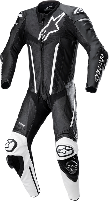 Alpinestars Fusion 1-Piece Suit - Black/White - US 36 / EU 46