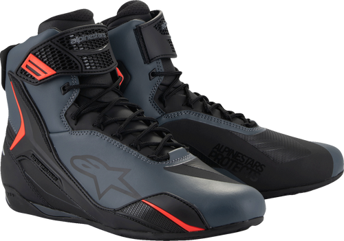 Alpinestars Faster-4 Shoes - Black/Gray/Red - US 13
