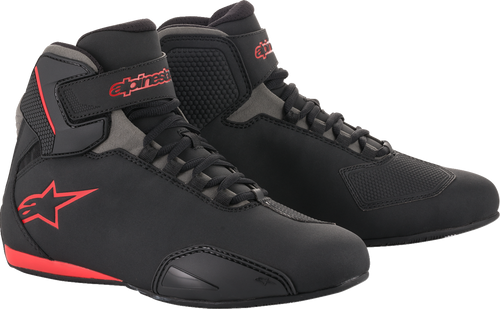 Alpinestars Sektor Shoes - Black/Gray/Red - US 10.5 / EU 43.5