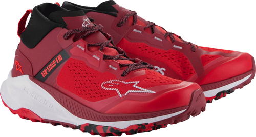 Alpinestars Meta XR v2 Shoes - Bright Red/Dark Red/White - US 12.5 / EU 46