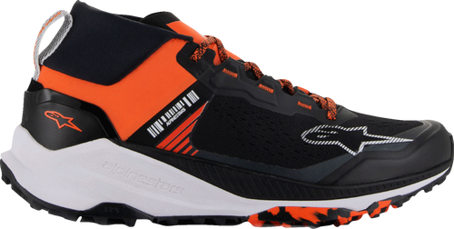 Alpinestars Meta XR v2 Shoes - Black/Orange/White - US 10 / EU 43