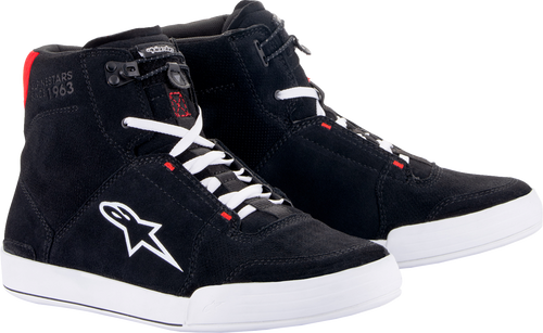 Alpinestars Chrome Shoes - Black/White/Red - US 11.5 / EU 45