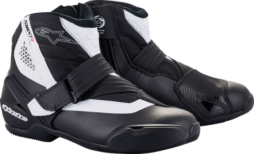 Alpinestars SMX-1 R v2 Boots - Black/White - US 11.5 / EU 46