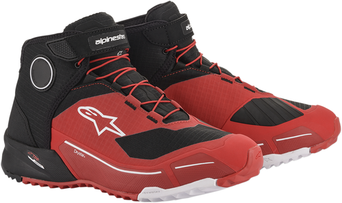 Alpinestars CR-X Drystar® Shoes - Black/Red - US 8 / EU 40.5