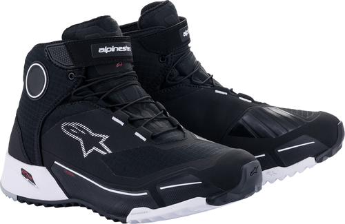 Alpinestars CR-X Drystar® Shoes - Black/White - US 9.5 / EU 42.5