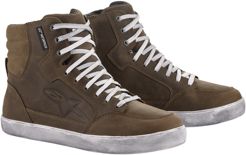Alpinestars J-6 Waterproof Women's Shoes - Brown - US 10.5