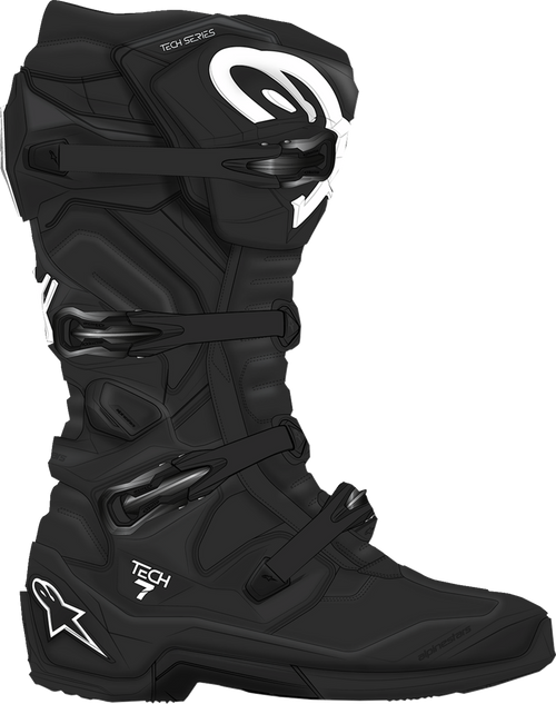 Alpinestars Tech 7 Boots - Black - US 5 / EU 38