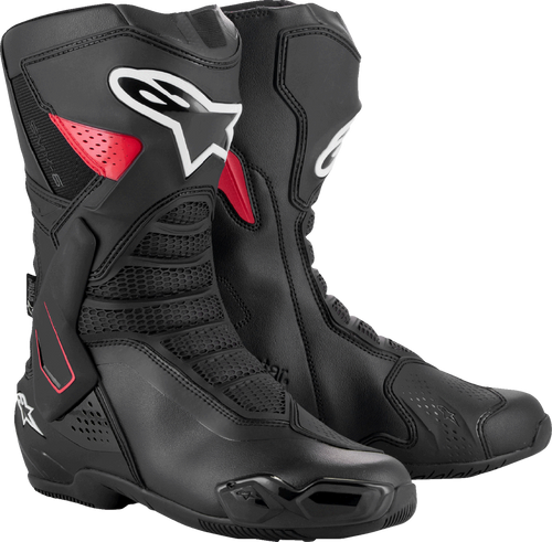 Alpinestars SMX-6 V3 Drystar® Boots - Black/Red - US 11.5/EU 46