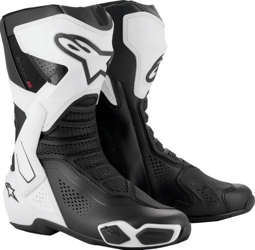 Alpinestars SMX-6 V3 Vented Boots - Black/White - US 9.5/EU 44