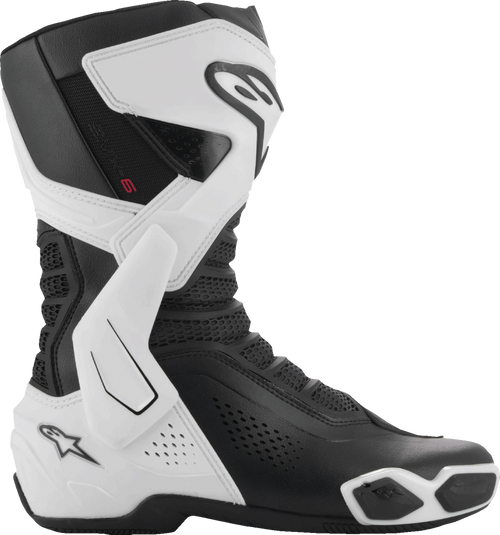 Alpinestars SMX-6 V3 Vented Boots - Black/White - US 7.5/EU 41