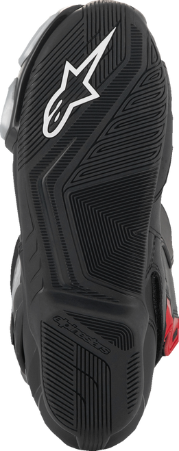 Alpinestars SMX-6 V3 Vented Boots - Black/Silver/Red - US 12.5/EU 48