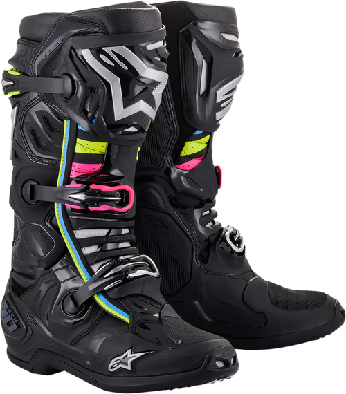Alpinestars Tech 10 Supervented Boots - Black Hue - US 7 / EU 40.5