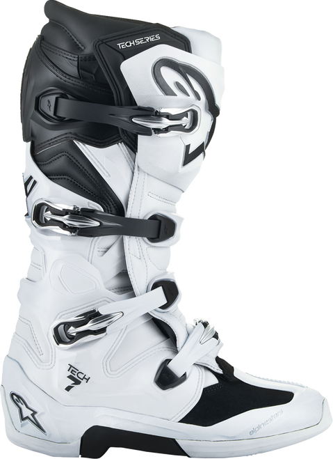 Alpinestars Tech 7 Boots - White/Black - US 11 / EU 45.5