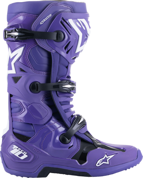 Alpinestars Tech 10 Boots - Purple/Black - US 13 / EU 48
