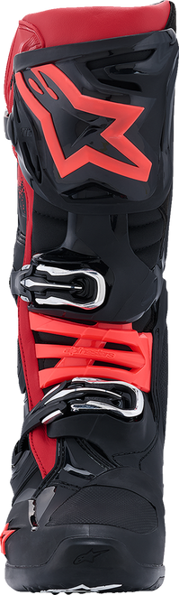 Alpinestars Tech 10 Boots - Black/Red - US 12 / EU 47