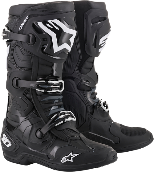 Alpinestars Tech 10 Boots - Black - US 14 / EU 49.5