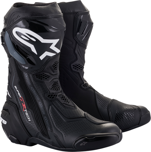 Alpinestars Supertech R Vented Boots - Black - US 8 / EU 42