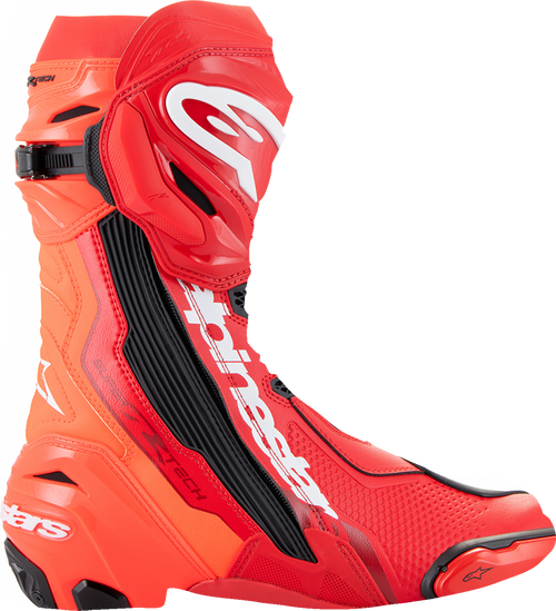 Alpinestars Supertech R Boots - Red - US 7.5 / EU 41