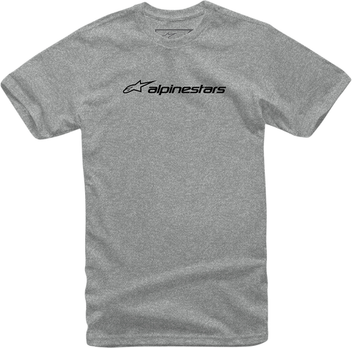 Alpinestars Linear T-Shirt - Heather Gray/Black - Medium