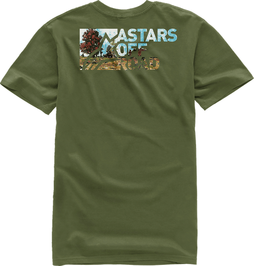 Alpinestars Painted T-Shirt - Military Green - Large