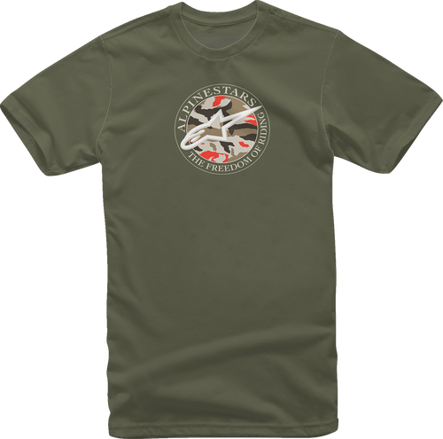 Alpinestars Dot Camo T-Shirt - Military - XL
