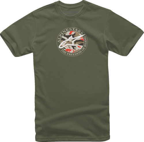 Alpinestars Dot Camo T-Shirt - Military - Large