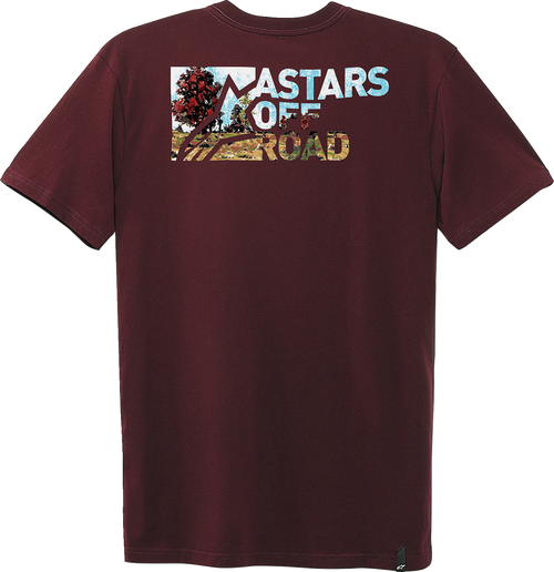 Alpinestars Painted T-Shirt - Maroon - XL