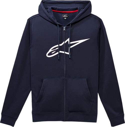 Alpinestars Ageless II Zip Hoodie - Navy/White - Large