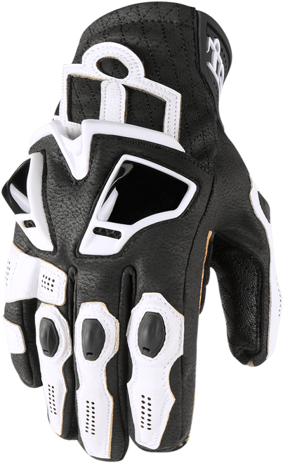 Hypersport™ Short Gloves - White - Small