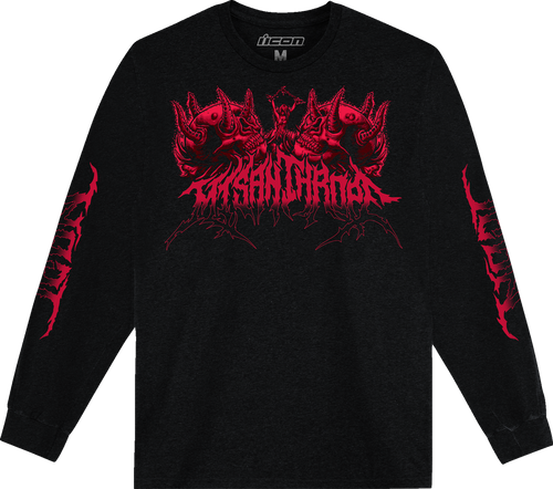 Misanthrope™ Long-Sleeve T-Shirt - Black - Medium