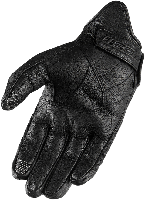 Pursuit Classic™ Perforated Gloves - Black - 2XL