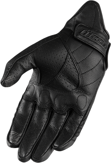 Women's Pursuit Classic™ Perforated Gloves - Black - Large