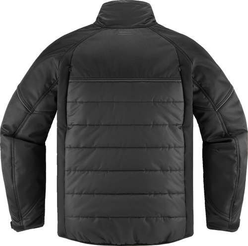 Ghost Puffer Jacket - Black - Small