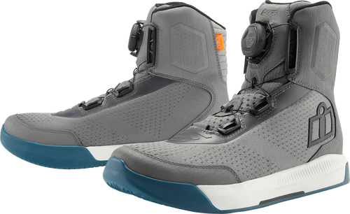 Overlord™ Vented Boots - Gray - US 14 / EU 48.5