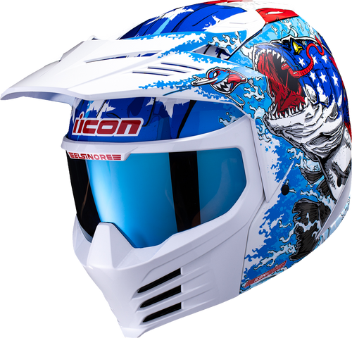 Elsinore™ Helmet - American Basstard - Blue - Medium