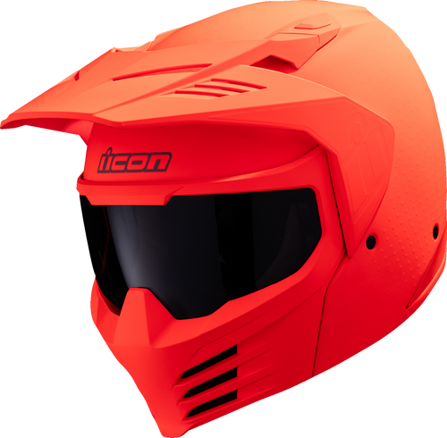 Elsinore™ Helmet - Monotype - Red - 3XL