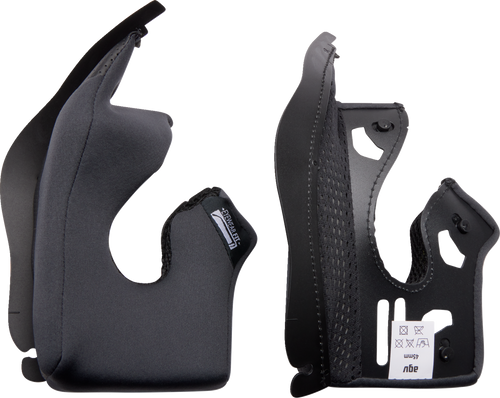 K3 Cheek Pads - Gray/Black - 45 mm