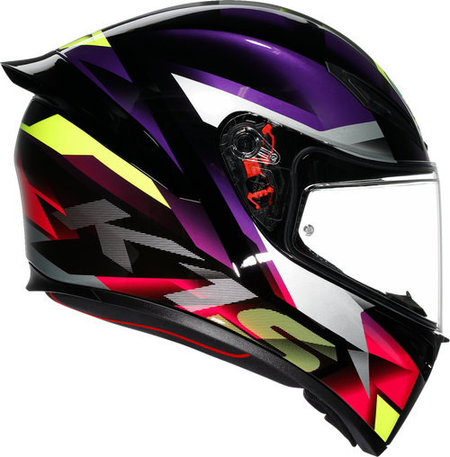 K1 S Helmet - Fastlap - Black/Purple/Pink - XL