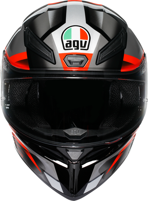 K1 S Helmet - Fastlap - Black/Gray/Red - XL