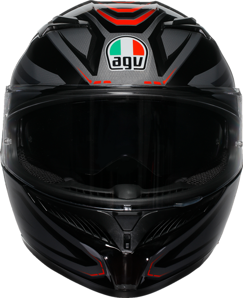 K3 Helmet - Syth - Black/Red - XL