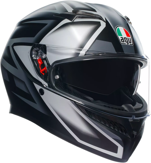 K3 Helmet - Compound - Matte Black/Gray - Large