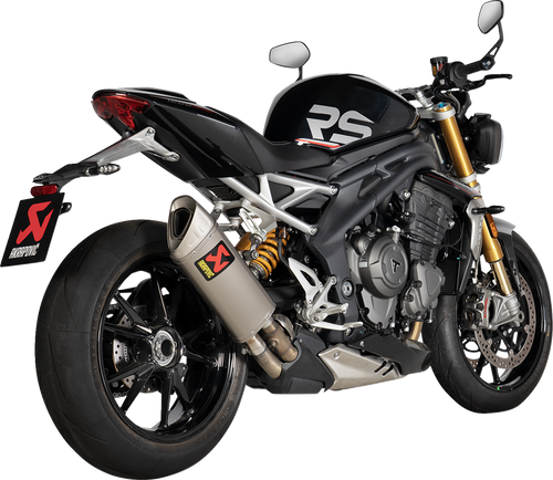 Slip-On Line Muffler - Titanium - S-T12SO5-HAPXLT