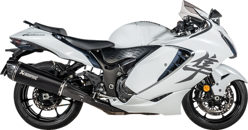 Slip-On Line Mufflers - Titanium Black - Suzuki GSX-1300R Hayabusa