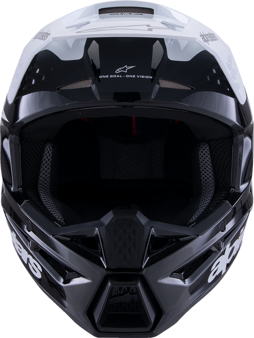 SM3 Helmet - Radium - Gloss Black/White/Gray - Small
